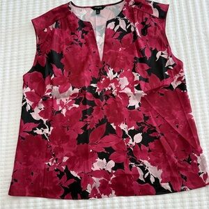 Floral Banana Republic Sleeveless Top